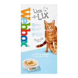 Webbox Cat Lick e Lix Cream Milk & Yoghurt 5s (5 x 10g)