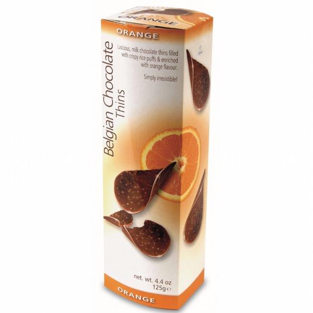 (DISCONTINUED) Belgian Thins Orange 80g