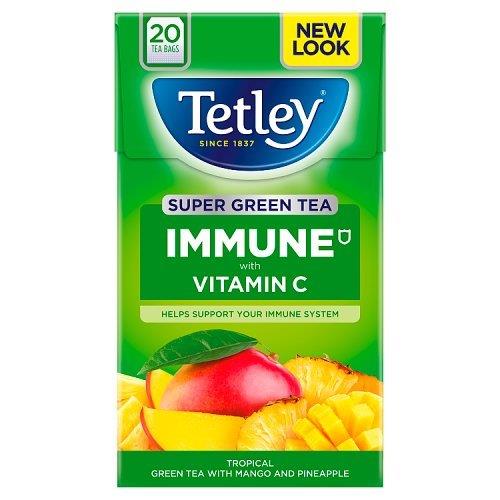Tetley Super Green Immune Mango Pineapple 20s