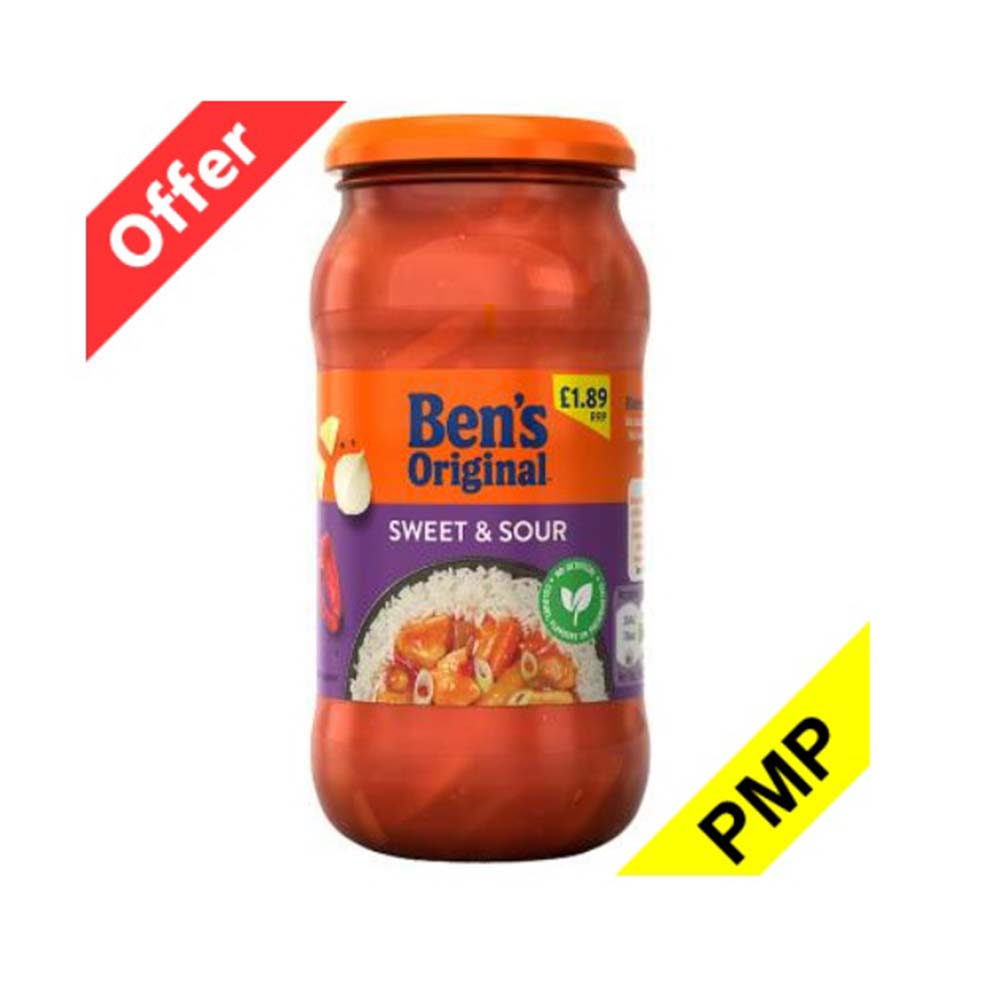 Bens Original Oriental Sweet & Sour Original Sauce 450g