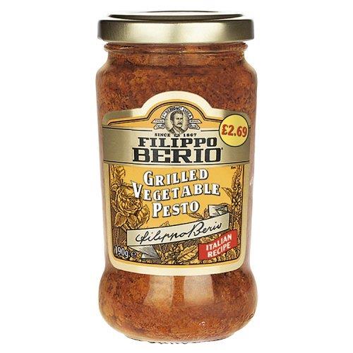 Filippo Berio Grilled Vegetable Pesto PM £2.69 190g
