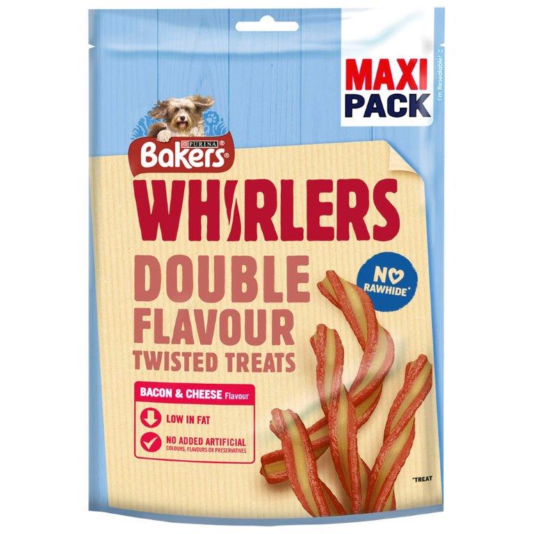 (Delist) Bakers Dog Treats Whirlers Bacon & Cheese 270g