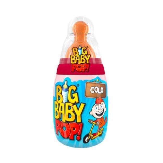 Bazooka Big Baby Pop Raspberry & Cola 32g