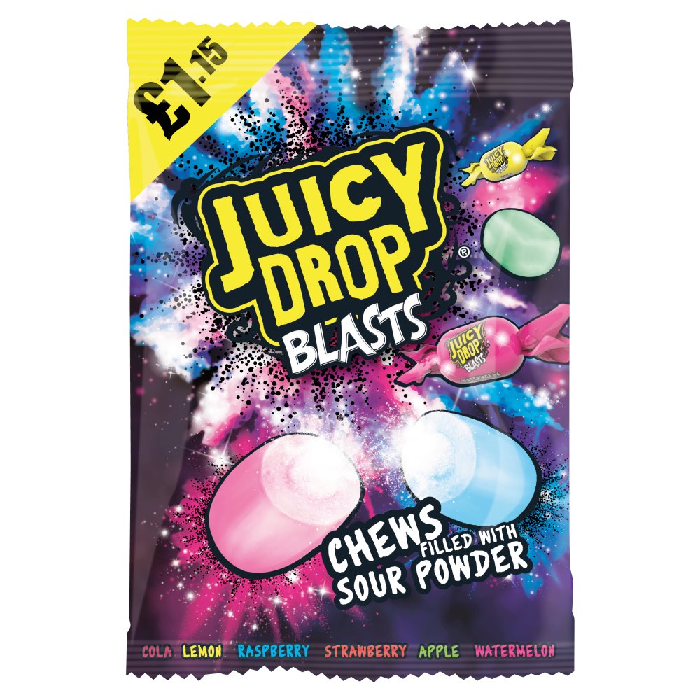 Bazooka Juicy Drop Blasts PM £1.15 120g