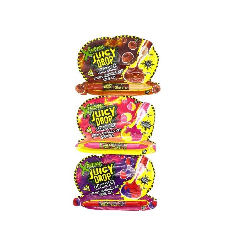 Bazooka Juicy Drop Xtreme Gummies 57g