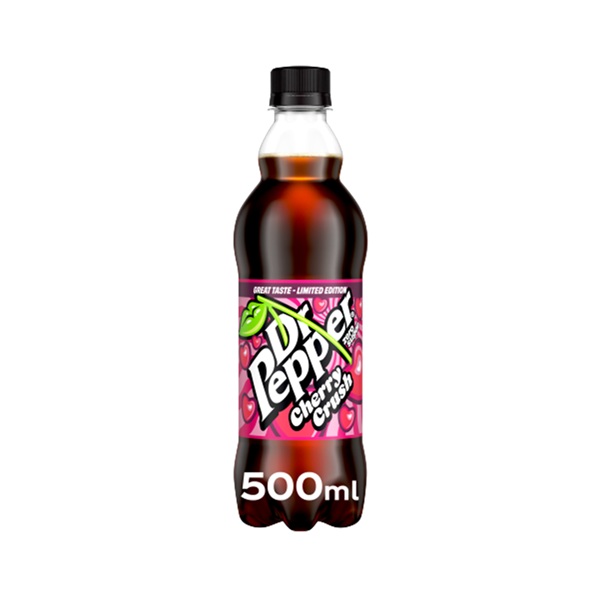 (DELIST) Dr Pepper Zero Cherry Crush 500ml Ltd 