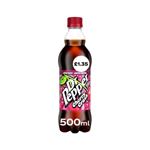 (DELIST) Dr Pepper Zero Cherry Crush 500ml Ltd PM £1.35 