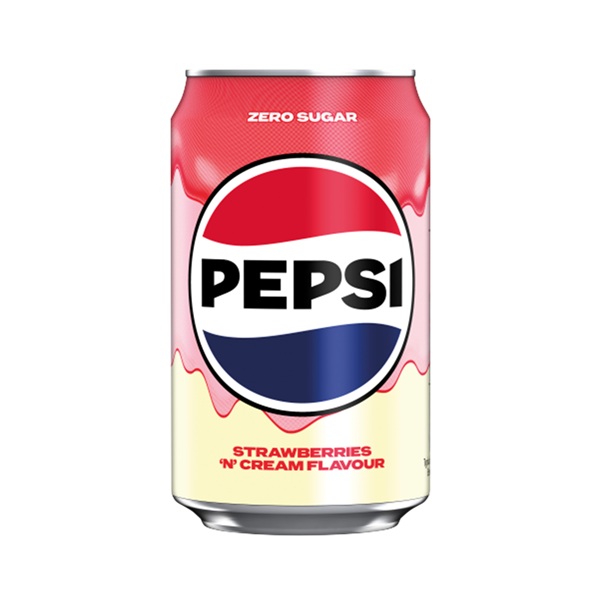 Pepsi Strawberry & Cream Can 330ml (D1)