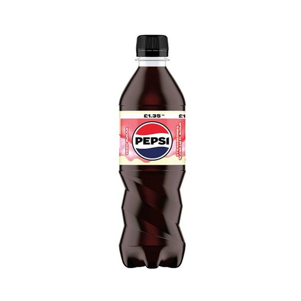 (DELIST) Pepsi Strawberry & Cream 500ml PM £1.35 