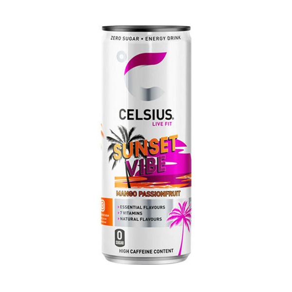 (DELIST) Celsius Energy Sunset Vibe 335ml 