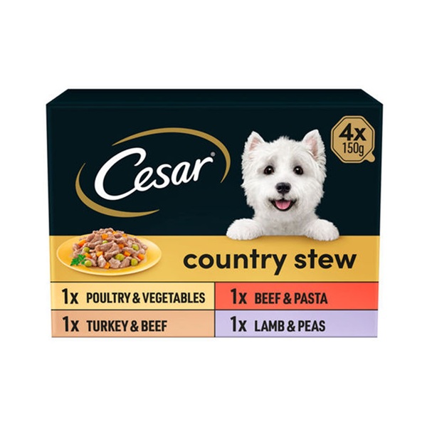 (Discontinued) Cesar Country Stew Mixed Selection (4 x 150g)