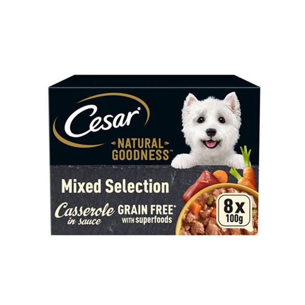 Cesar Natural Goodness Casserole Mixed Selection (8 x 100g)