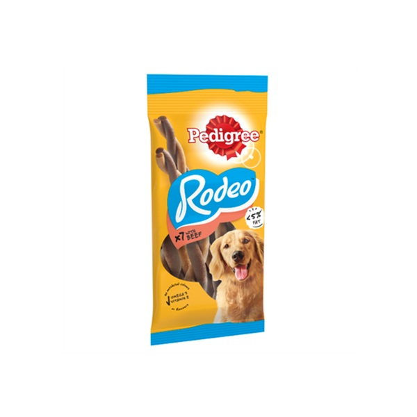 Pedigree Rodeo Dog Treats & Beef 7 Stick 140g