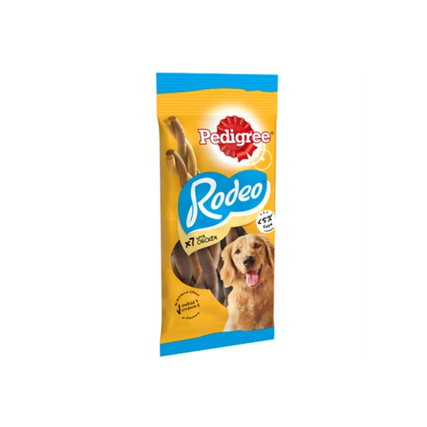 Pedigree Rodeo Dog Treats & Chicken 7 Stick 123g