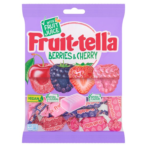 Fruittella Berries & Cherries 170g (Vegan) (HS)