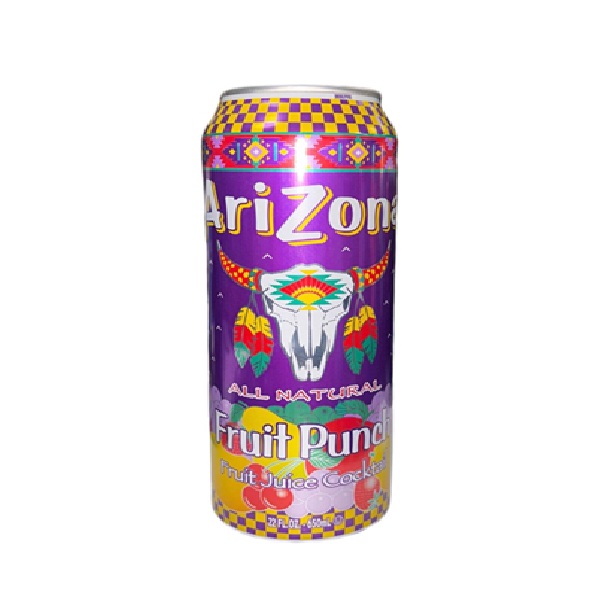 (DISCONTINUED) AriZona Can Fruit Punch Juice 500ml