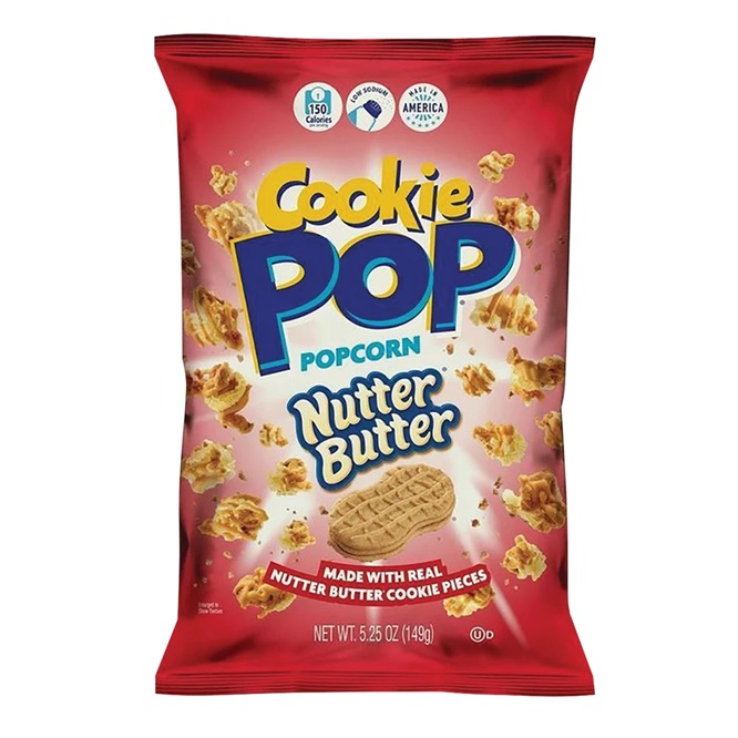 (DISCONTINUED) Cookie Pop Nutter Butter Popcorn 149g