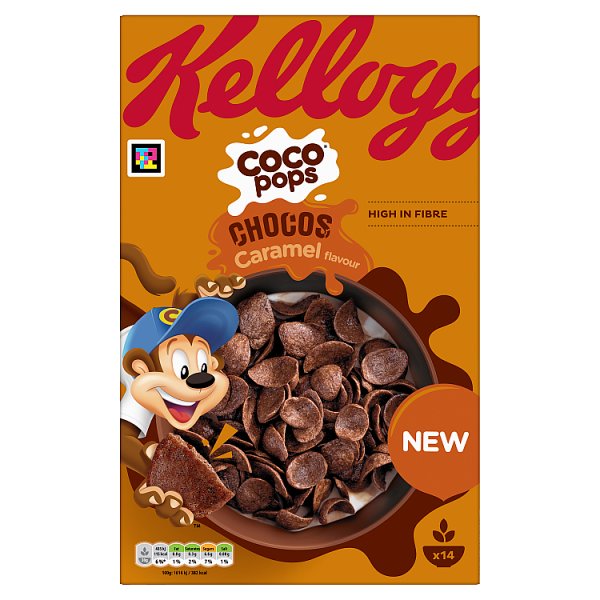 Kelloggs Coco Pops Chocos Caramel 430g (HS) 