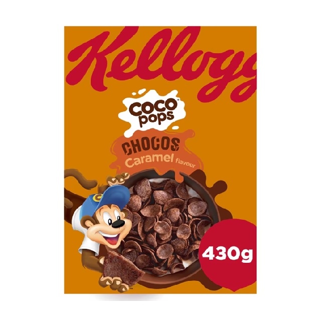 Kelloggs Coco Pops Chocos Caramel 430g 