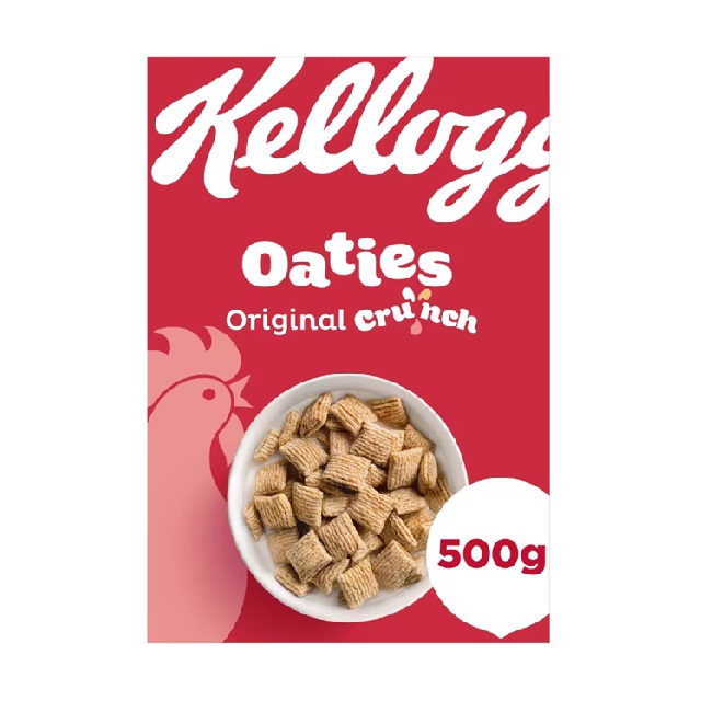 Kelloggs Oaties Original Crunch 500g 