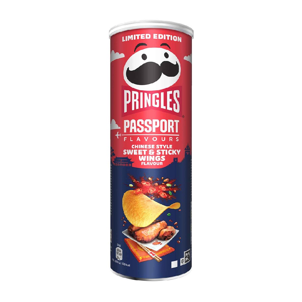 Pringles Passport Chinese Style Sweet & Sticky Wings 165g