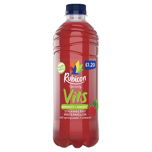 Rubicon Spring Still Vits Strawberry Watermelon 500ml £1.29