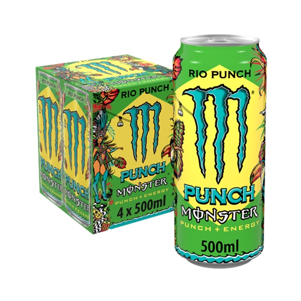 (DELIST) Monster Energy Rio 4pk (4 x 500ml) 