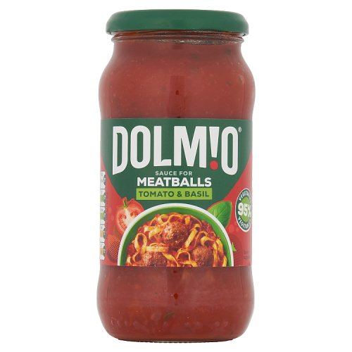 Dolmio Jar Sause Meatball Tomato & Basil 450g