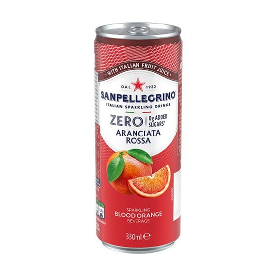 San Pellegrino Zero Aranciata Rossa 330ml