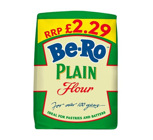 Bero Plain Flour PM £1.99 1.1kg