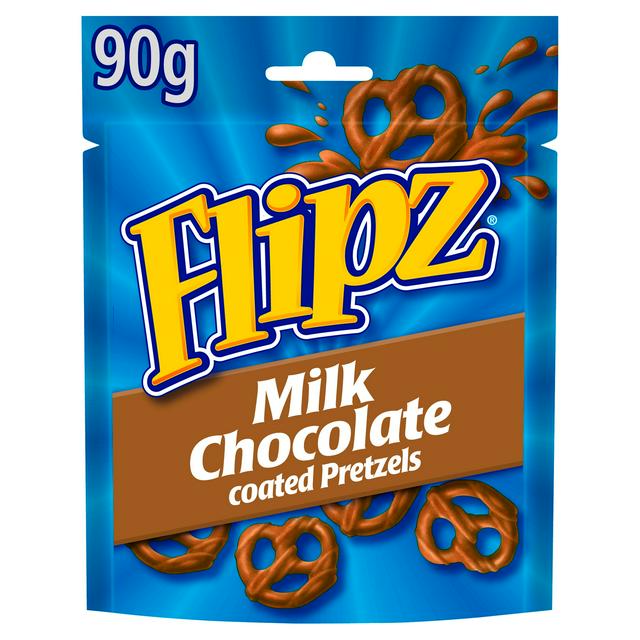 (DELIST)Flipz Pouches Milk Chocolate Pretzels 90g (HS)