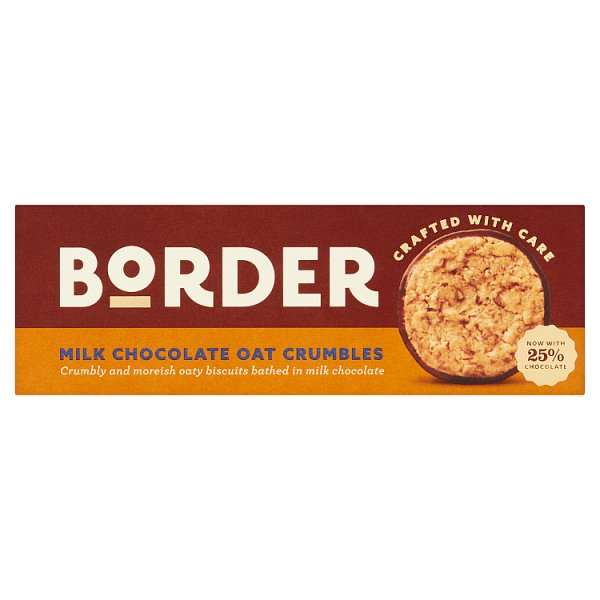 Border Milk Chocolate Oat Crumble 150g