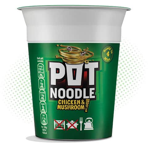 (DELIST) Pot Noodle Chicken & Mushroom 90g (HS)