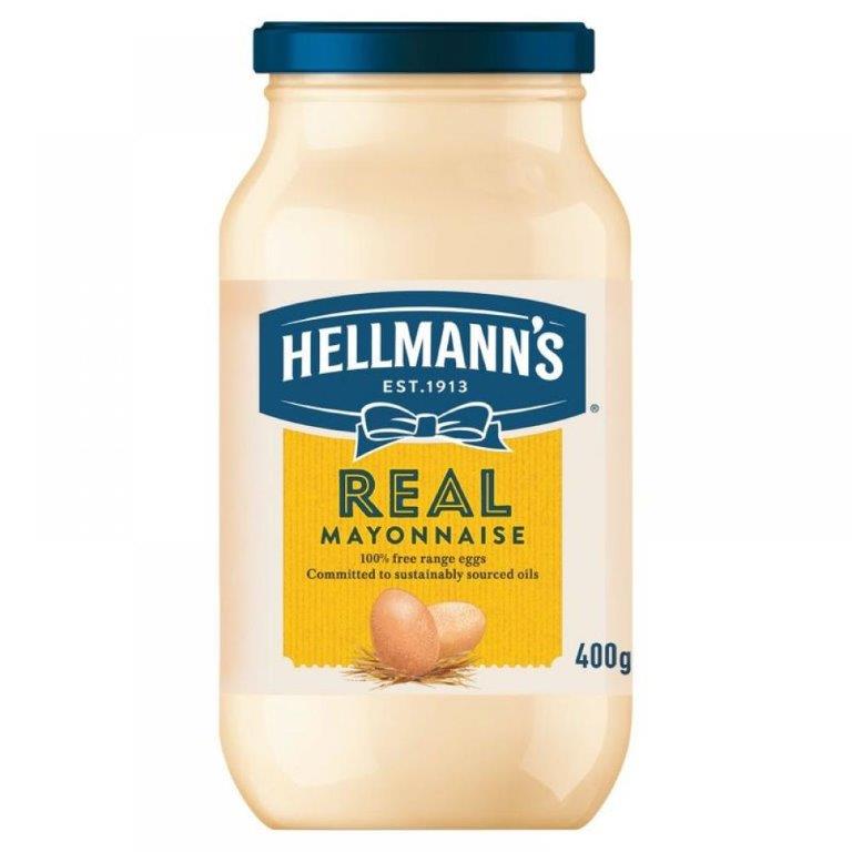 (DELIST) Hellmanns Mayo Jar Real 400g (HS)