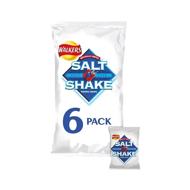 (DELIST) Walkers Salt & Shake 6pk (6 x 24g) (HS)