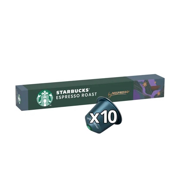 (DELIST) Starbucks Nespresso Dark Espresso Roast 10s 57g (HS)