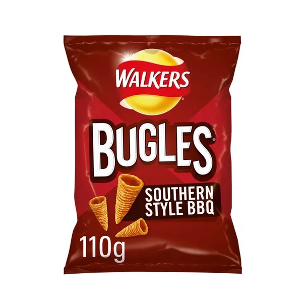 (DELIST) Walkers Bugles Southern Style BBQ 110g (HS)