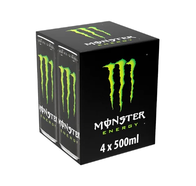 Monster Energy Original 4pk (4 x 500ml) (HS)