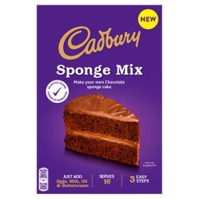 (DELIST) Cadbury Baking Chocolate Sponge Cake Mix 400g (HS)