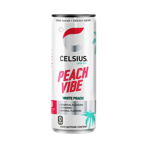 Celsius Energy Peach Vibe 335ml (HS)