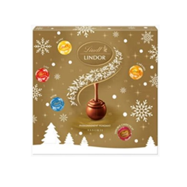 (DELIST) Lindt Lindor Mini Advent Calendar 117g