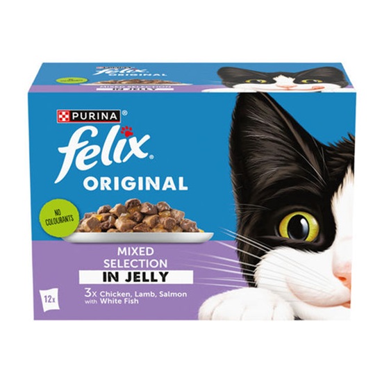 Felix Original Mixed Selection In Jelly (12 x 85g)