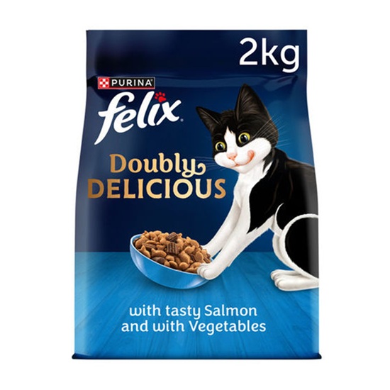 Felix Doubly Delicious Salmon Vegetables 2kg