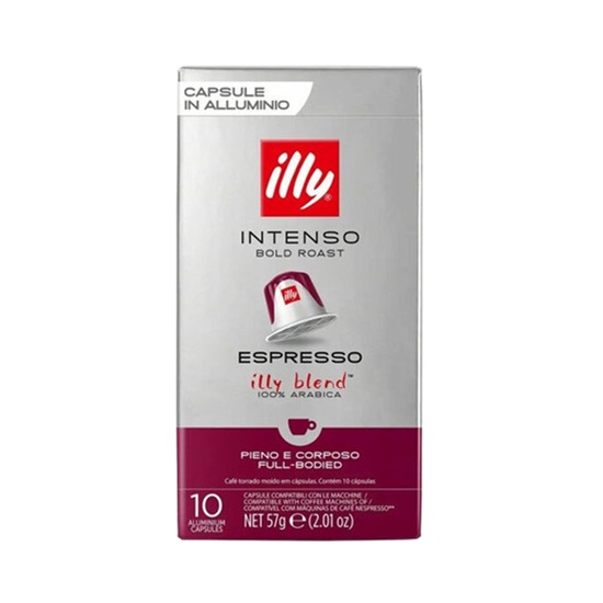 Illy Coffee Nespresso Intenso Coffee Pods 10s