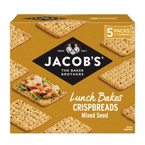 Jacobs Crispbreads Mixed Seed 5pk 190g