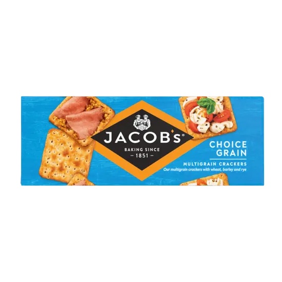 Jacobs Choice Grain Multigrain Crackers 200g