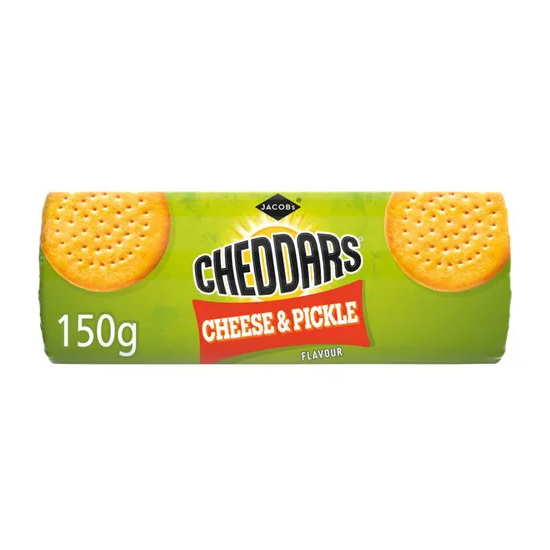 Jacobs Cheddars Cheese & Pickle Cheese 150g