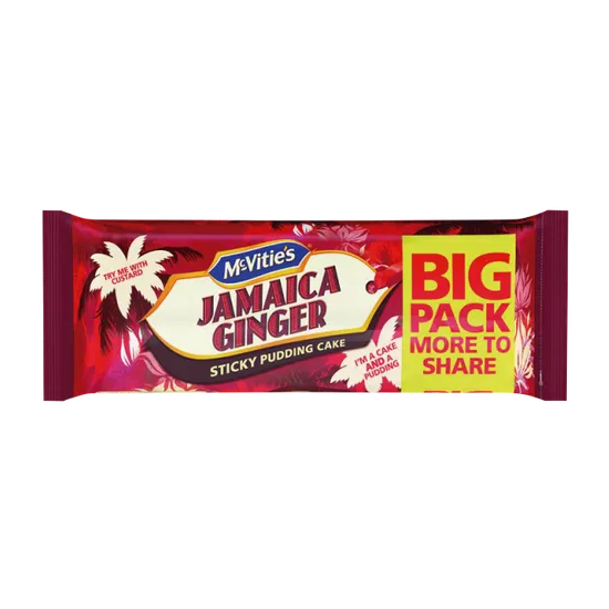 McVities Jamaica Ginger Pudding Cake Extra Large 341g
