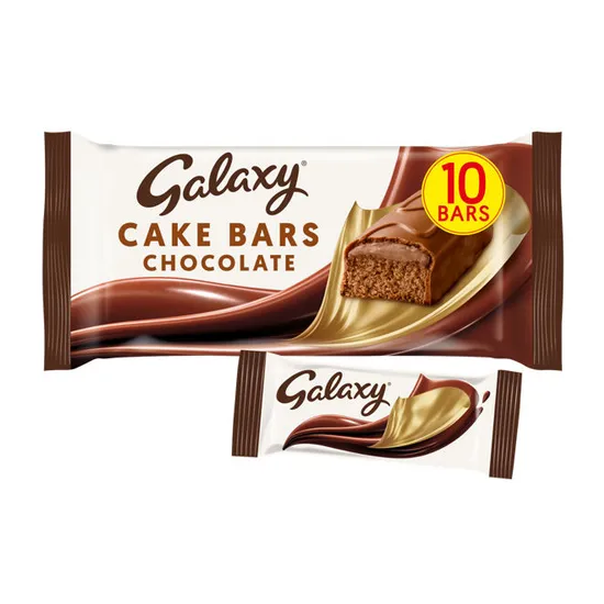 Galaxy Cake Bars 10pk 287.4g