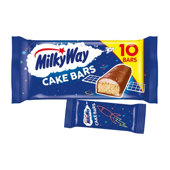 Milky Way Cake Bar 10pk 247.7g